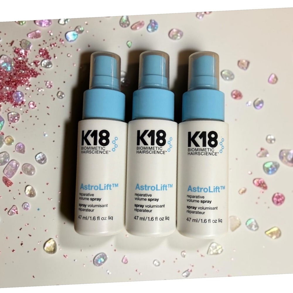 K18 Biomimetic Hairscience - AstroLift Reparative Volume Spray - 1.6oz *BUNDLE*